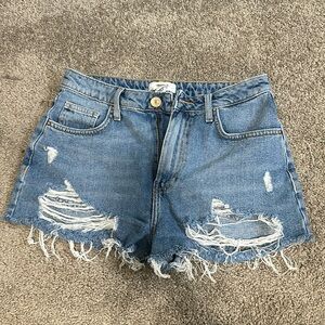 Distressed Forever 21 Jean Shorts!
